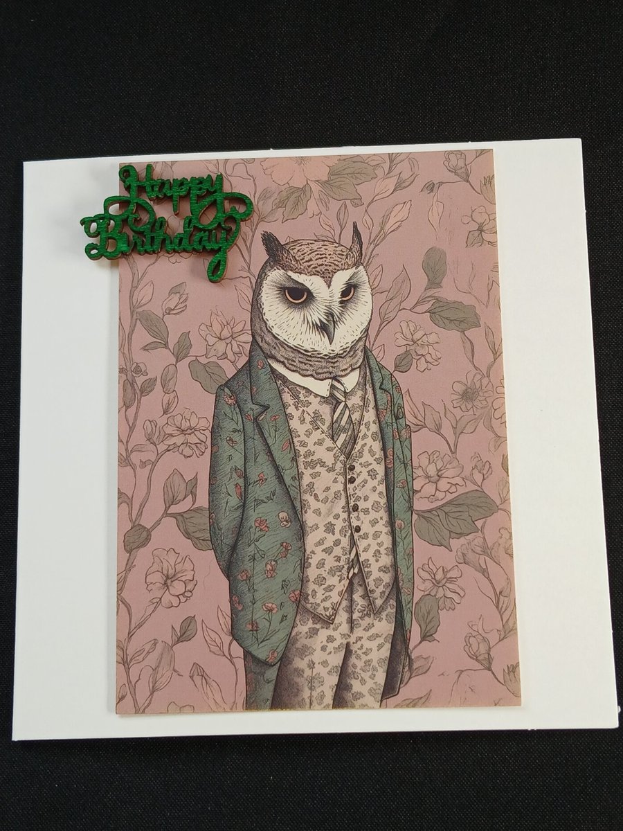 Quirky birthday card 