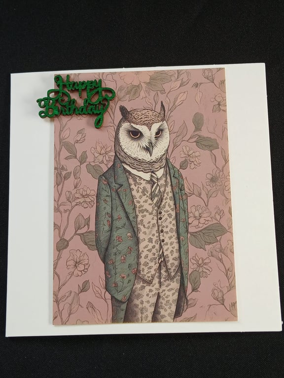 Quirky birthday card 