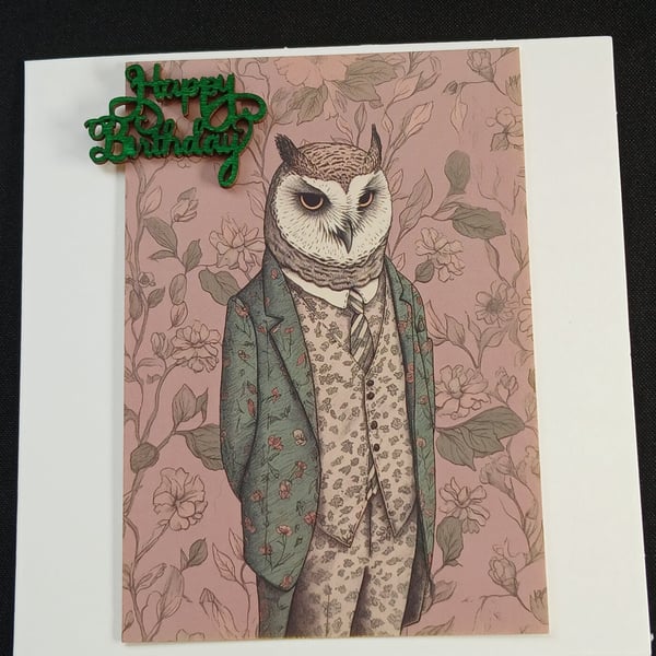 Quirky birthday card 