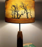 Hawthorn Trees Drum Lampshade by Lily Greenwood - Medium - 30cm