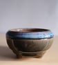 Handmade Stoneware Planter Wheel Thrown Wabi Sabi Ceramic Pot (11cm)