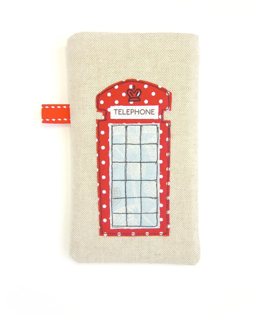 Phone Case iPhone 5 Cover Galaxy S4 Red London Phone Box