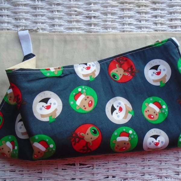 Small Animal Christmas Pet Hammock 32 cm x 32 cm Mixed