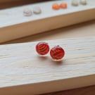 Whispers in Resin – Origami Paper Earrings (4 Styles)