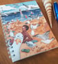 Sneaky Seagulls Notebook - Image 1