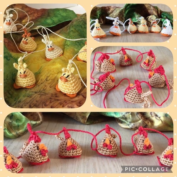 Mini Easter Chick Bunting
