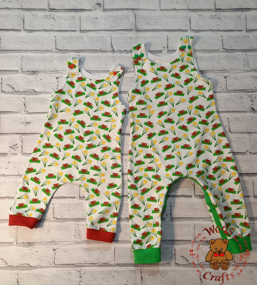 Welsh Dungarees for toddlers