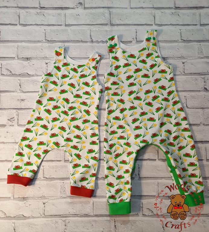 Welsh Dungarees for toddlers