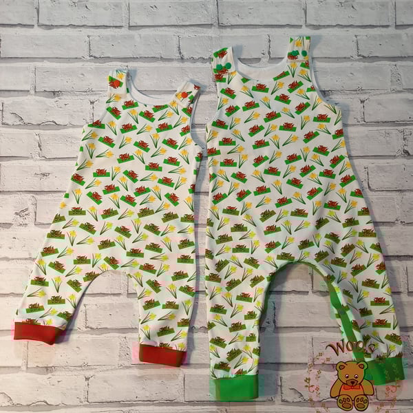 Welsh Dungarees for toddlers