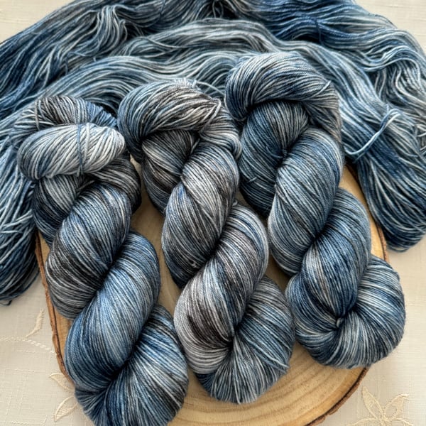 CLEARANCE: Hand Dyed Yarn, 4ply Merino Nylon 