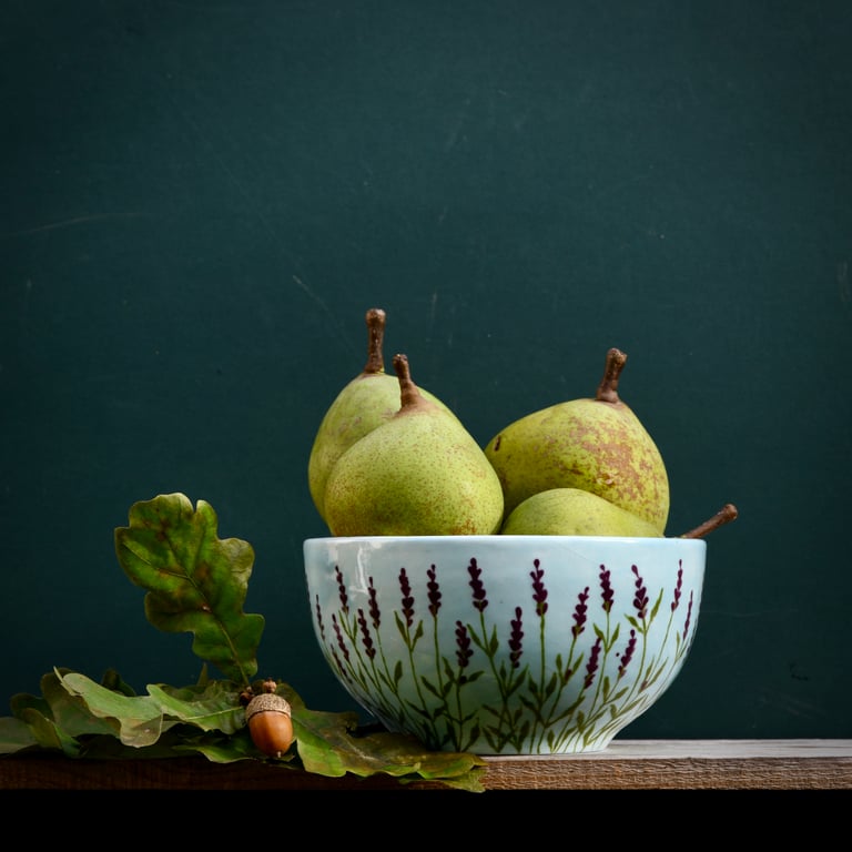 Lavender Cereal Bowl