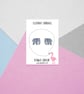 Small Elephant Stud Earrings - Handmade - Image 2