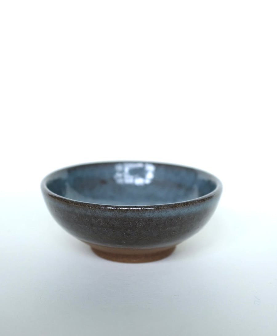 Small blue dish