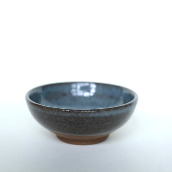 Small blue dish