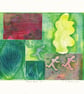Saturday Morning Park Run number Two.  Monoprint  - Image 1