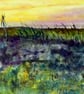 Fen Landscape Oil Painting  Winter Sunrise with Solitary Tree - Image 6
