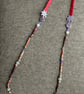 Textile Bead Necklace - Image 1