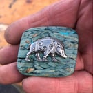 Pagan Boar Brooch