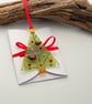 Robins Christmas Tree Decoration with Yellow Star - Image 4