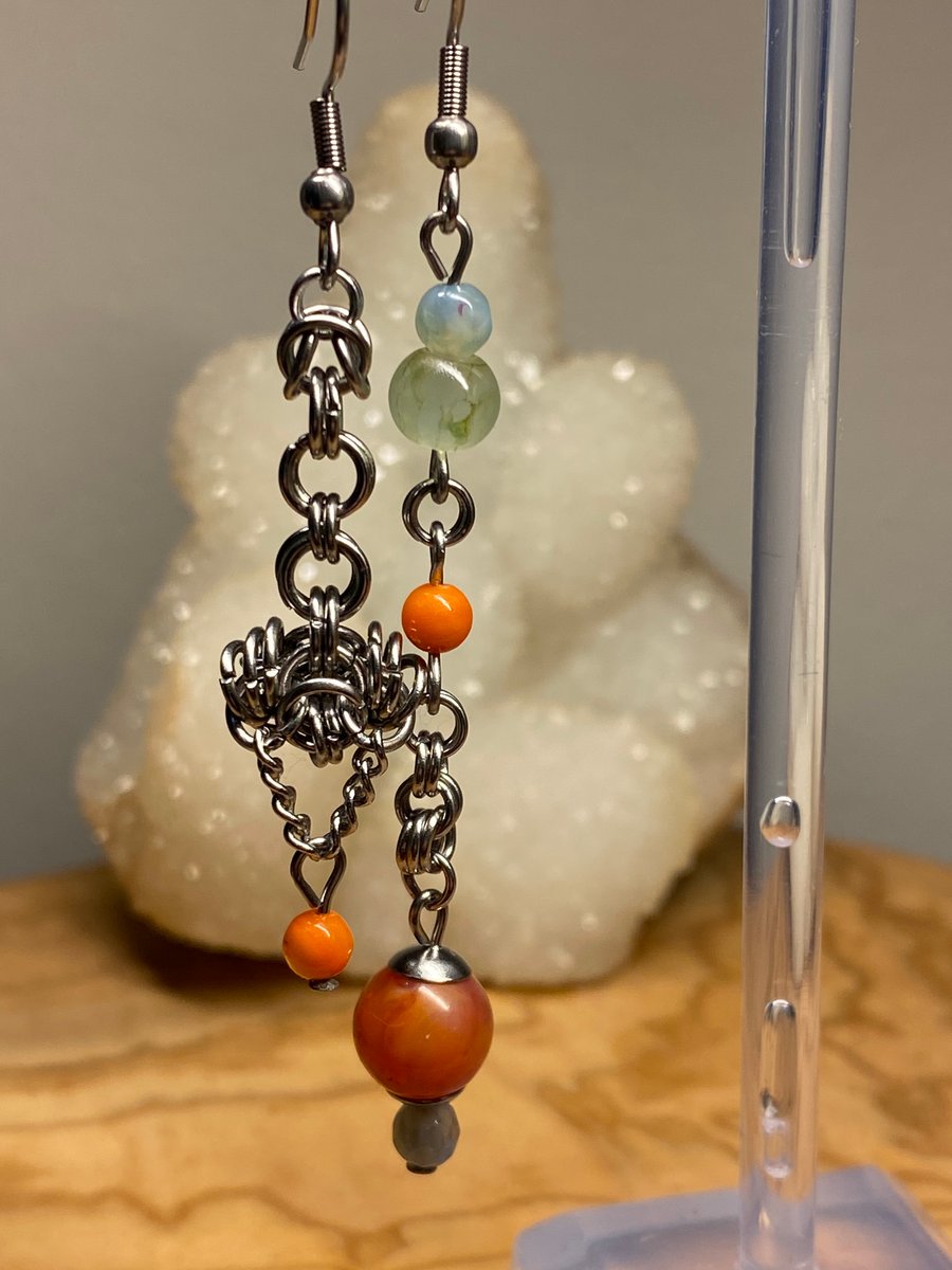 Ashley - Boho Mismatch Earrings 