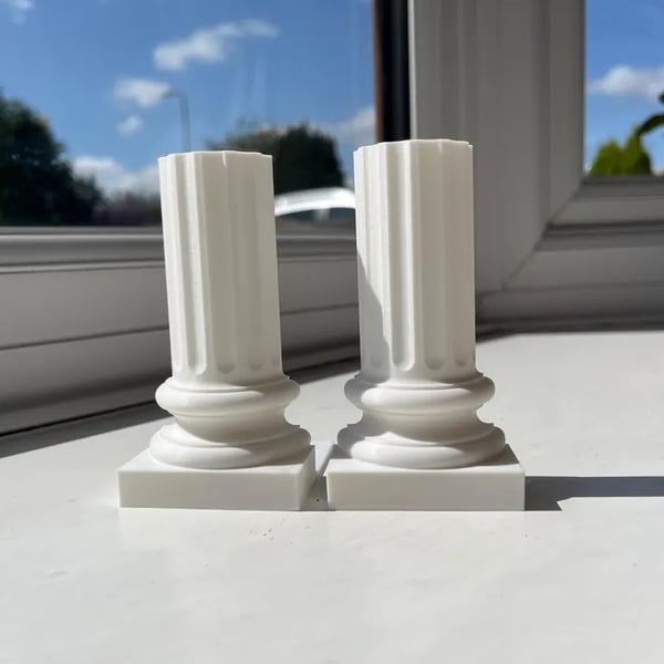 Greek Pillar Bookends
