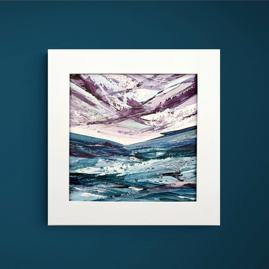 Original Seascape Painting - Wild Skies