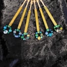 spangled lace bobbins