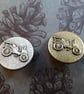 28mm, 1 & 1 8" 44L VINTAGE CAR BUTTONS - Image 2