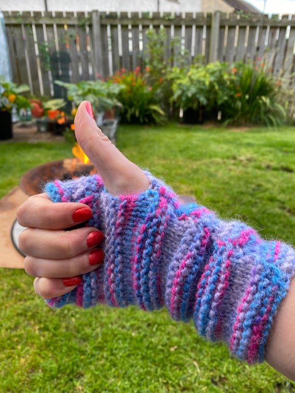Aurora Fingerless Gloves