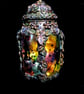 Summer Fairys Stained glass effect handmade Fairy in a Jar - Image 6