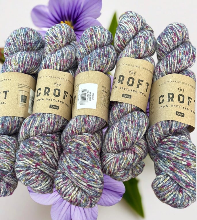 West Yorkshire Spinners The Croft Aran 5 x 100g Hanks