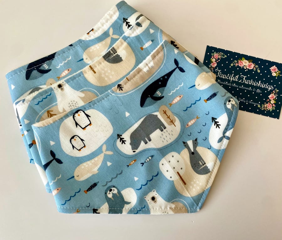 Bandana Baby Bibs - age 0-6 months 