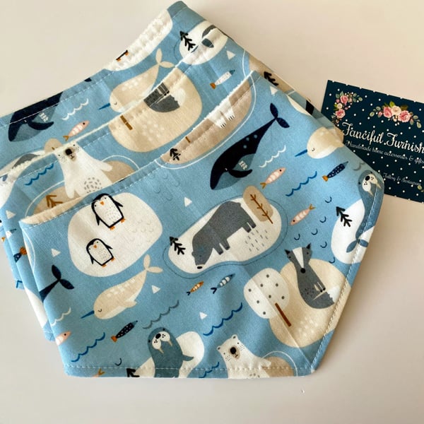 Bandana Baby Bibs - age 0-6 months 