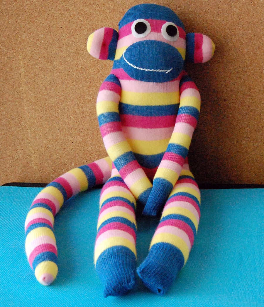 Sock Monkey - Popsie