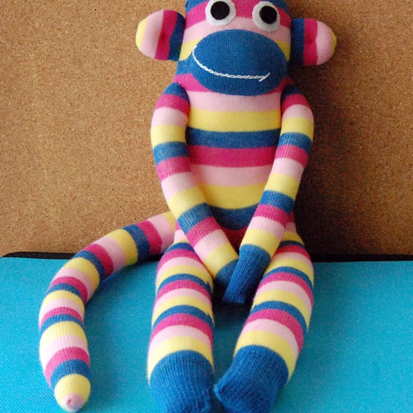 Sock Monkey - Popsie