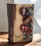 Live Edge Christmas Wooden Wall Plaque. Festive Robin & Dried Orange Wall Art - Image 2
