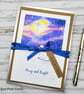 Christmas Cards - Set of 4 - Christmas Star, Polar Bear, Northern Lights - Image 5