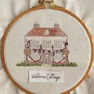 Wisteria Cottage Hand embroidery Kit