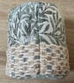 Textile storage pot with hand embroidered puffin - Image 6