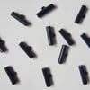 12 Navy Blue Toggle Buttons