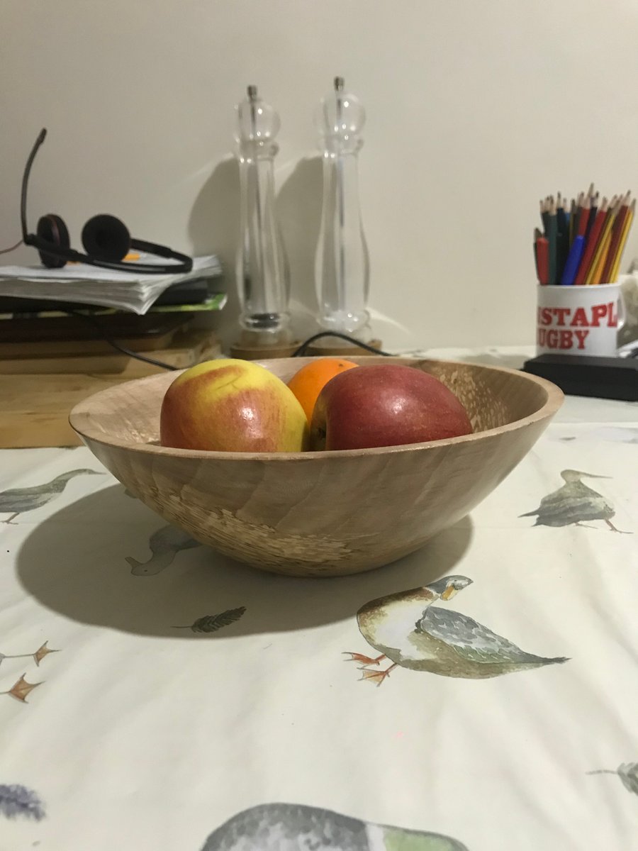 Spalted Purple Beech bowl