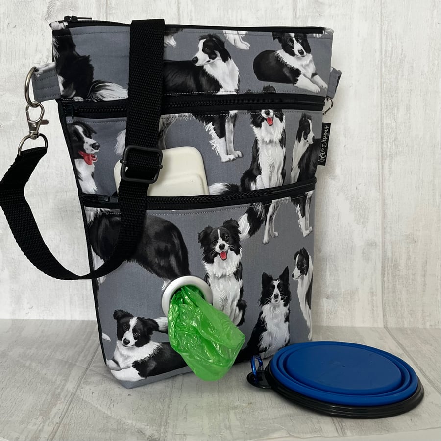 Dog walking bags,collies