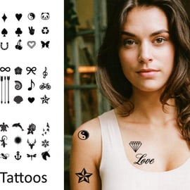 Temporary Mini Tattoos