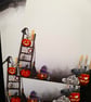 Letter Writing Paper Halloween Witch's Lair - Image 6