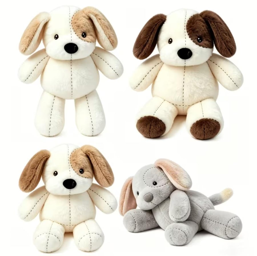 Anime Puppy Acrylic Sewing Template