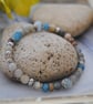 Labradorite & Aqua quartz & Kyanite Bracelet - Image 3