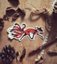 Nine Tailed Fox - Forest Spirit Vinyl Sticker - Image 2