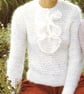 Vintage Knitting Pattern 1713: from Richard Poppleton, 2 Mohair Sweaters - Image 3