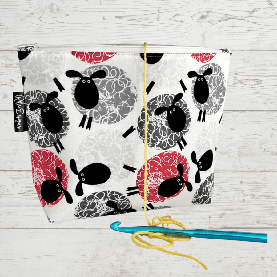 Project bag and makeup bag 