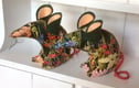  Retro Mice , Robins and other  animals